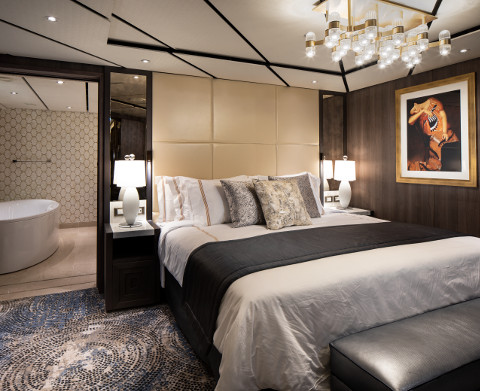 Holland America Nieuw Statendam cruise ship Pinnacle sure bedroom