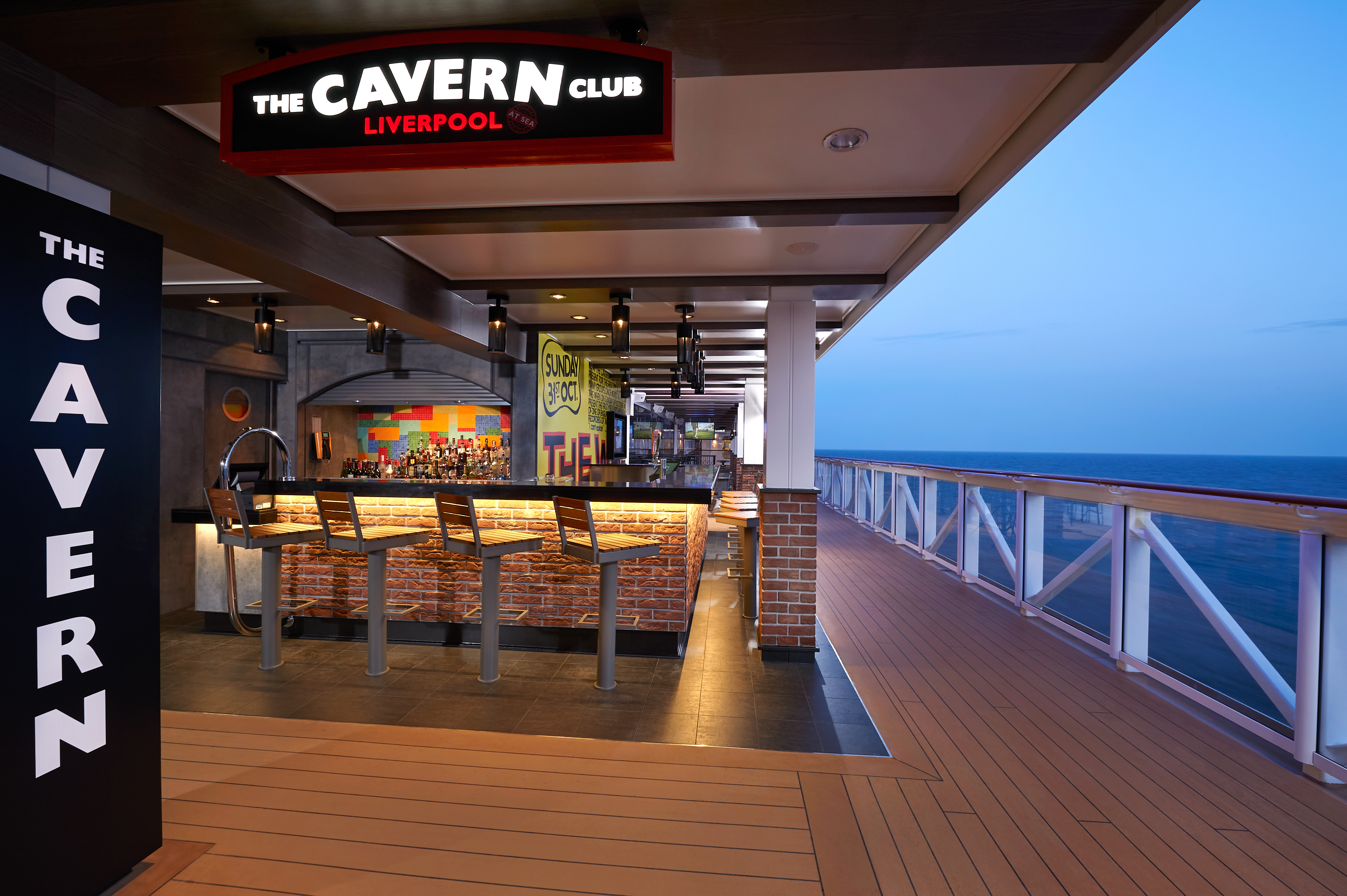 Norwegian encore cavern club