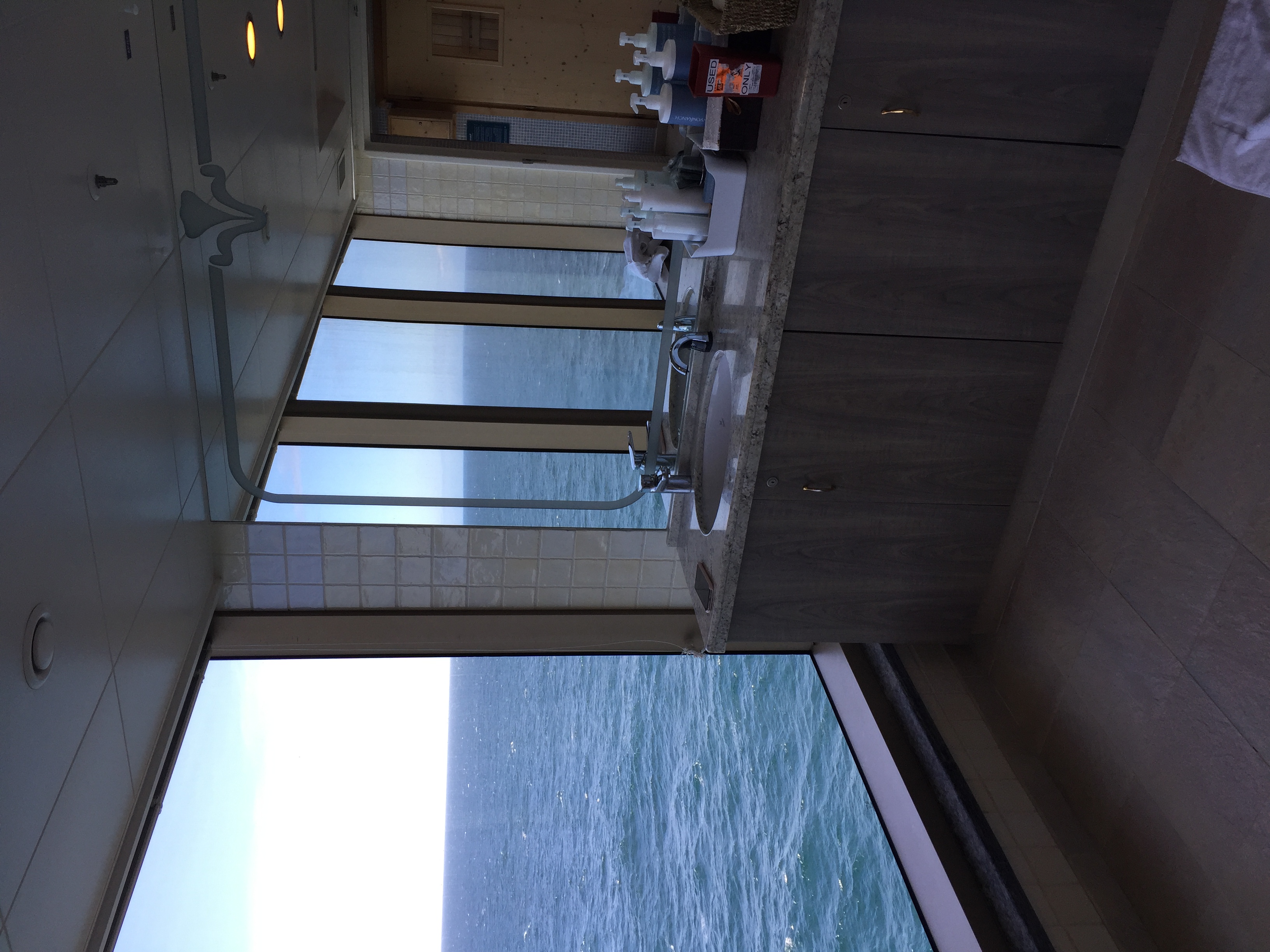 Cunard Queen Elizabeth spa view