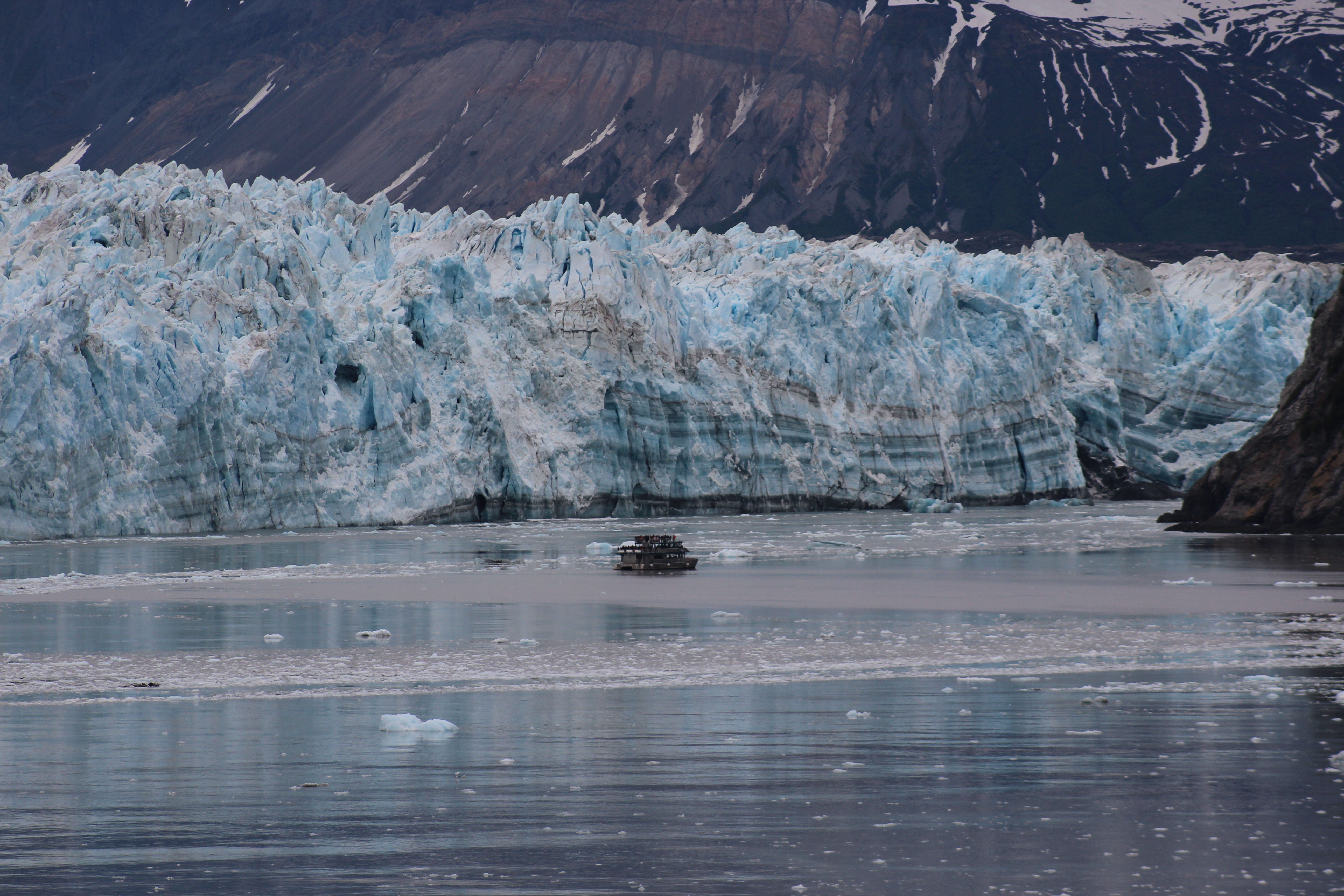 Cunard Queen Elizabeth Glacier Calving