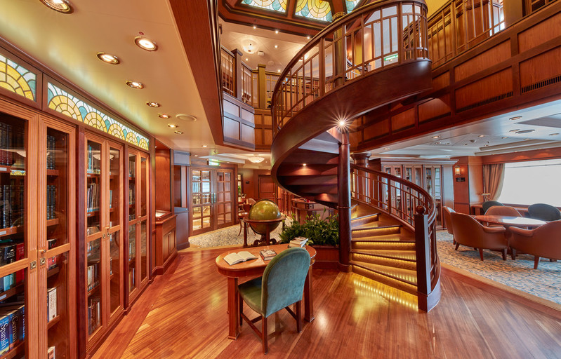 Cunard Queen Elizabeth Library
