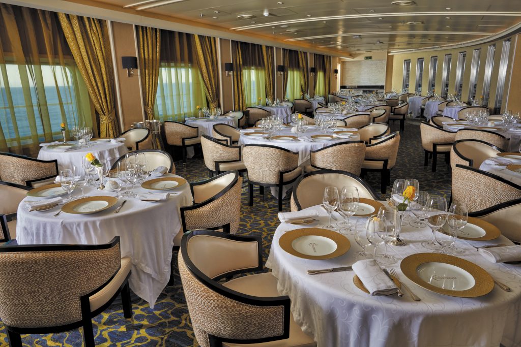 Regent Cruises Voyager Chartreuse speciality restaurant