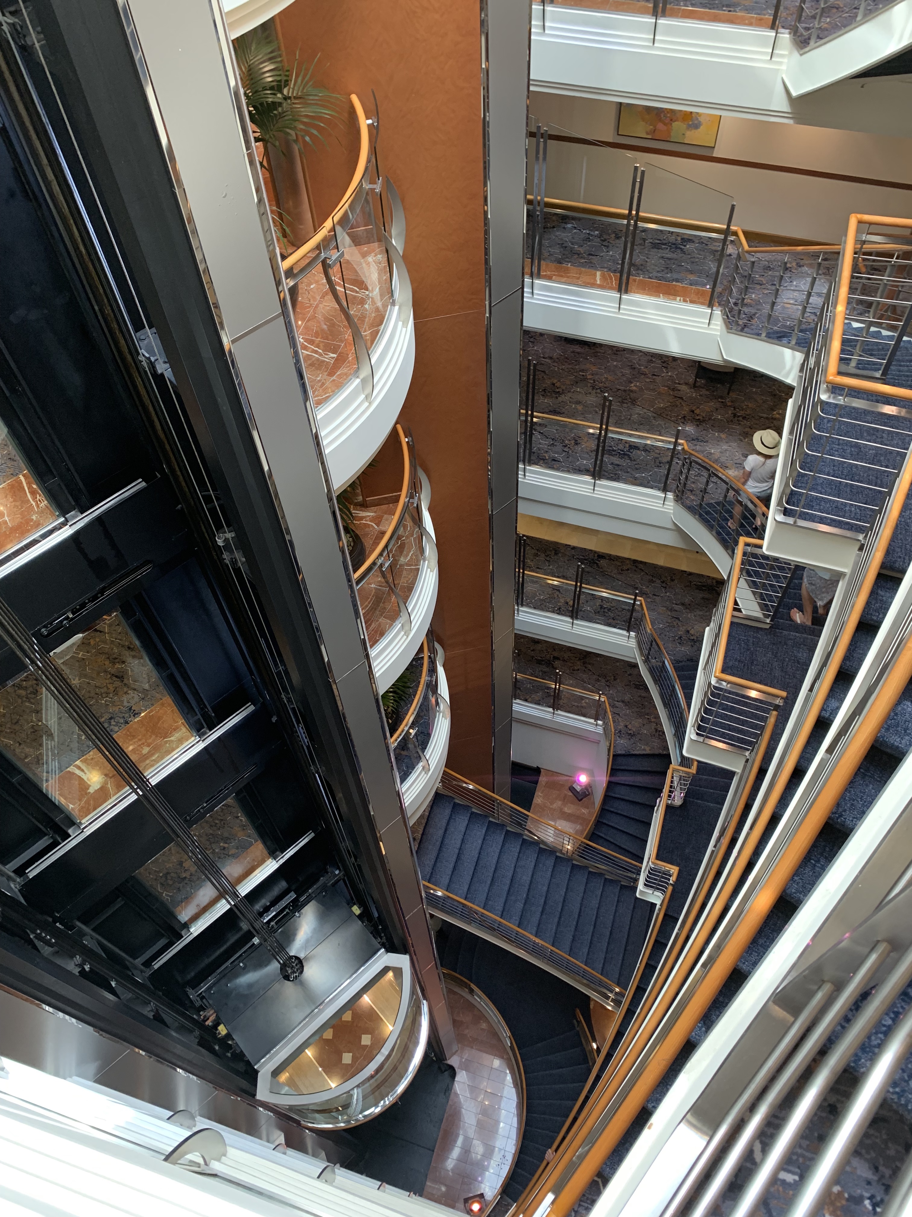 Regent Cruises Voyager Elevators