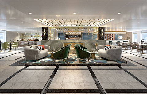Crystal Cruises Endeavor Bistro Lounge