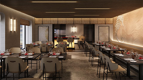 Crystal Cruises Endeavor Umi Uma restaurant