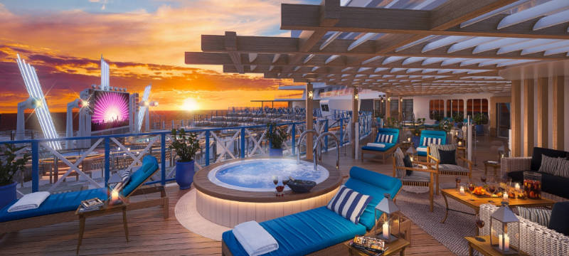Dream Cruises outdoor deck
