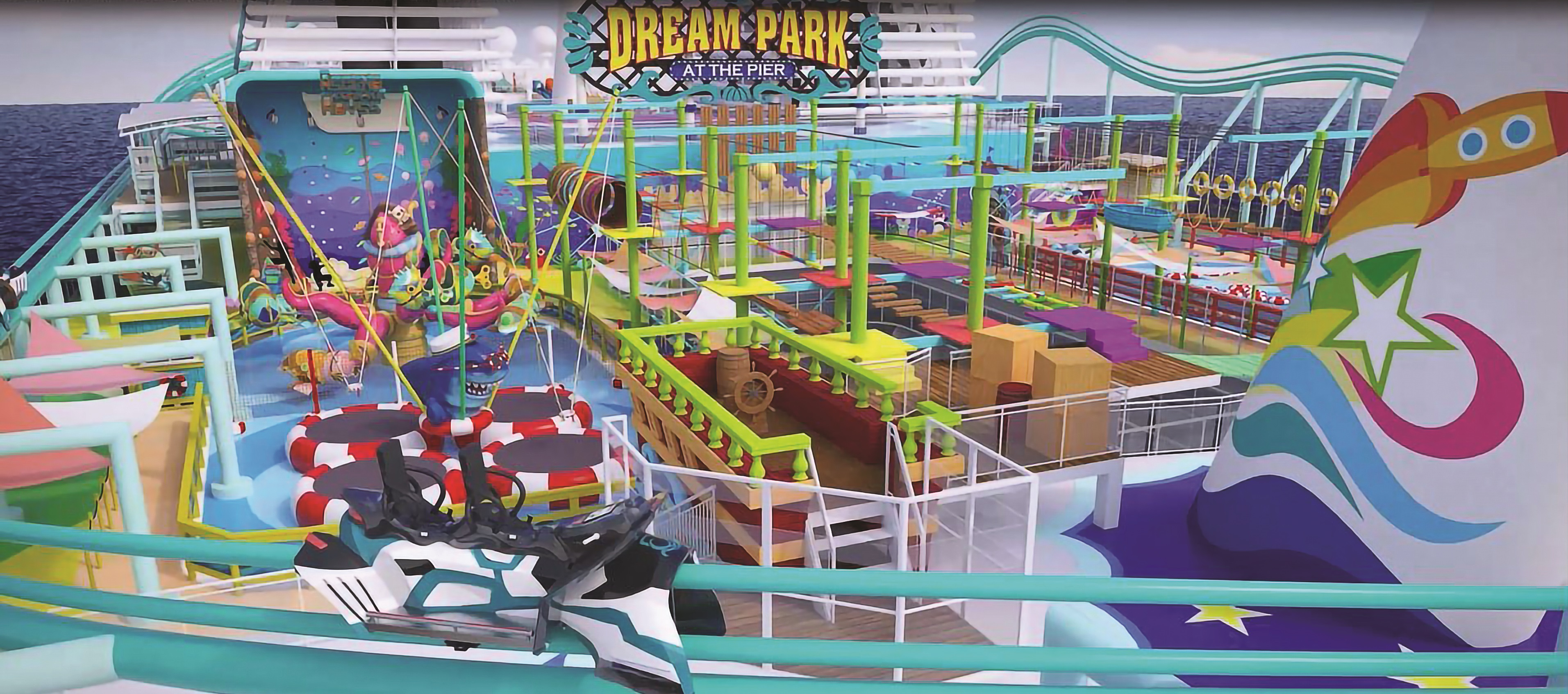 Longest roller coaster at sea launching on Global Dream cruise ship in 2021