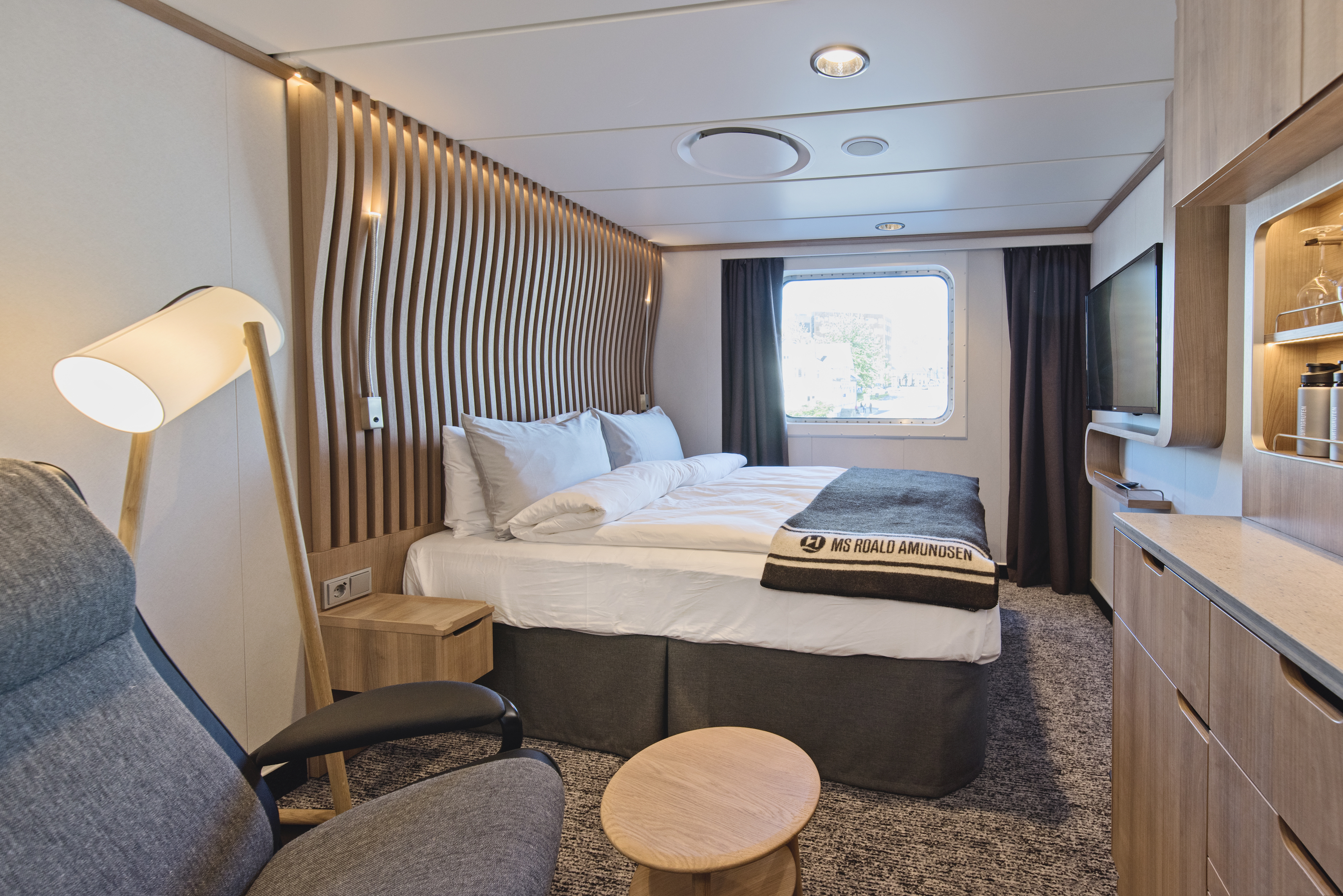 Hurtigruten cruises cruise ship stateroom
