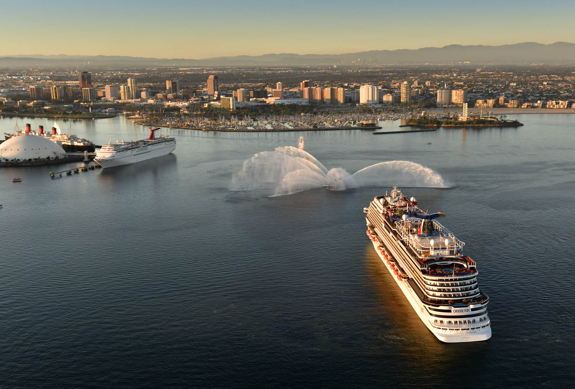 Carnival Cruises Panorama Long Beach California