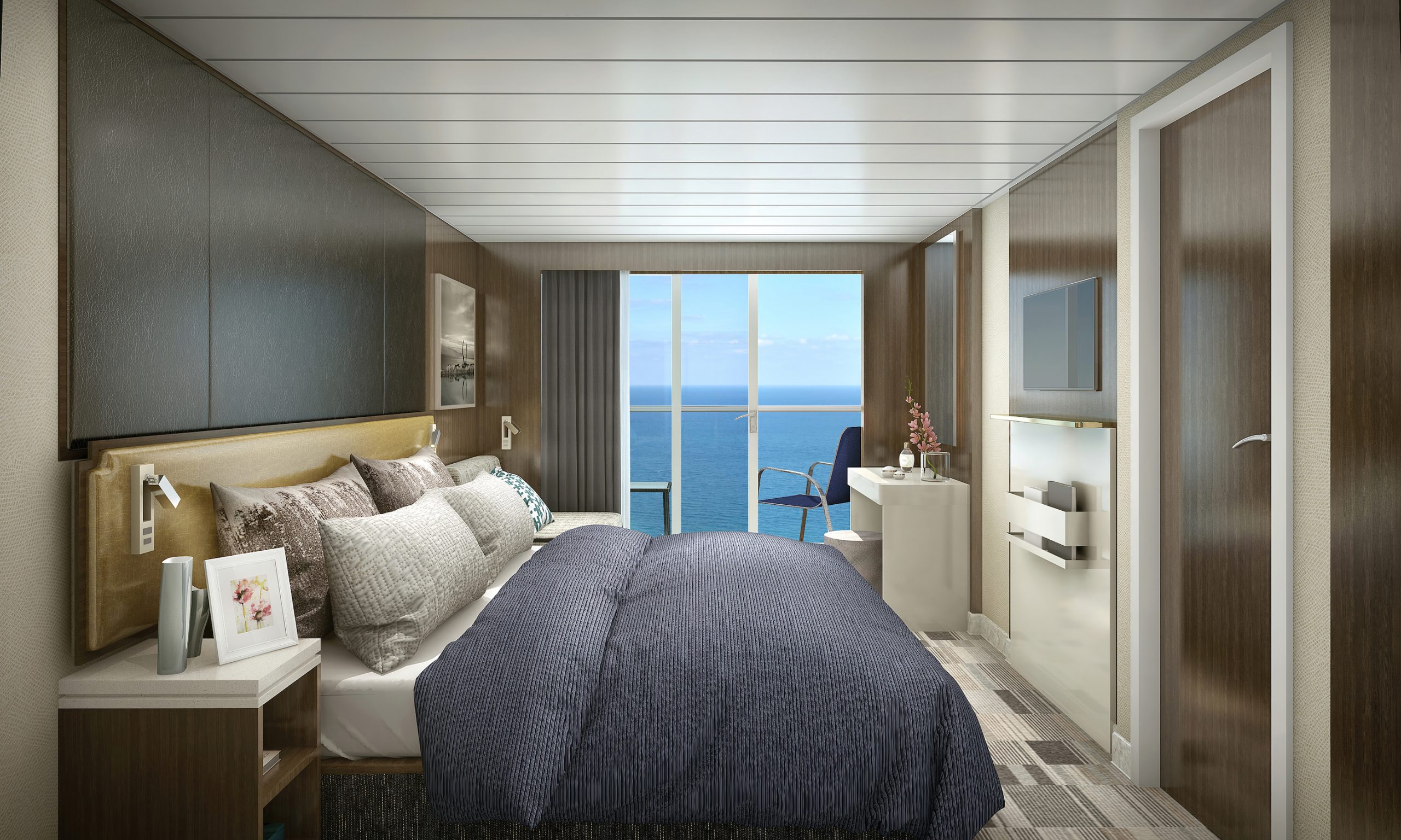 Norwegian cruise line Spirit cruise ship Balcony cabin
