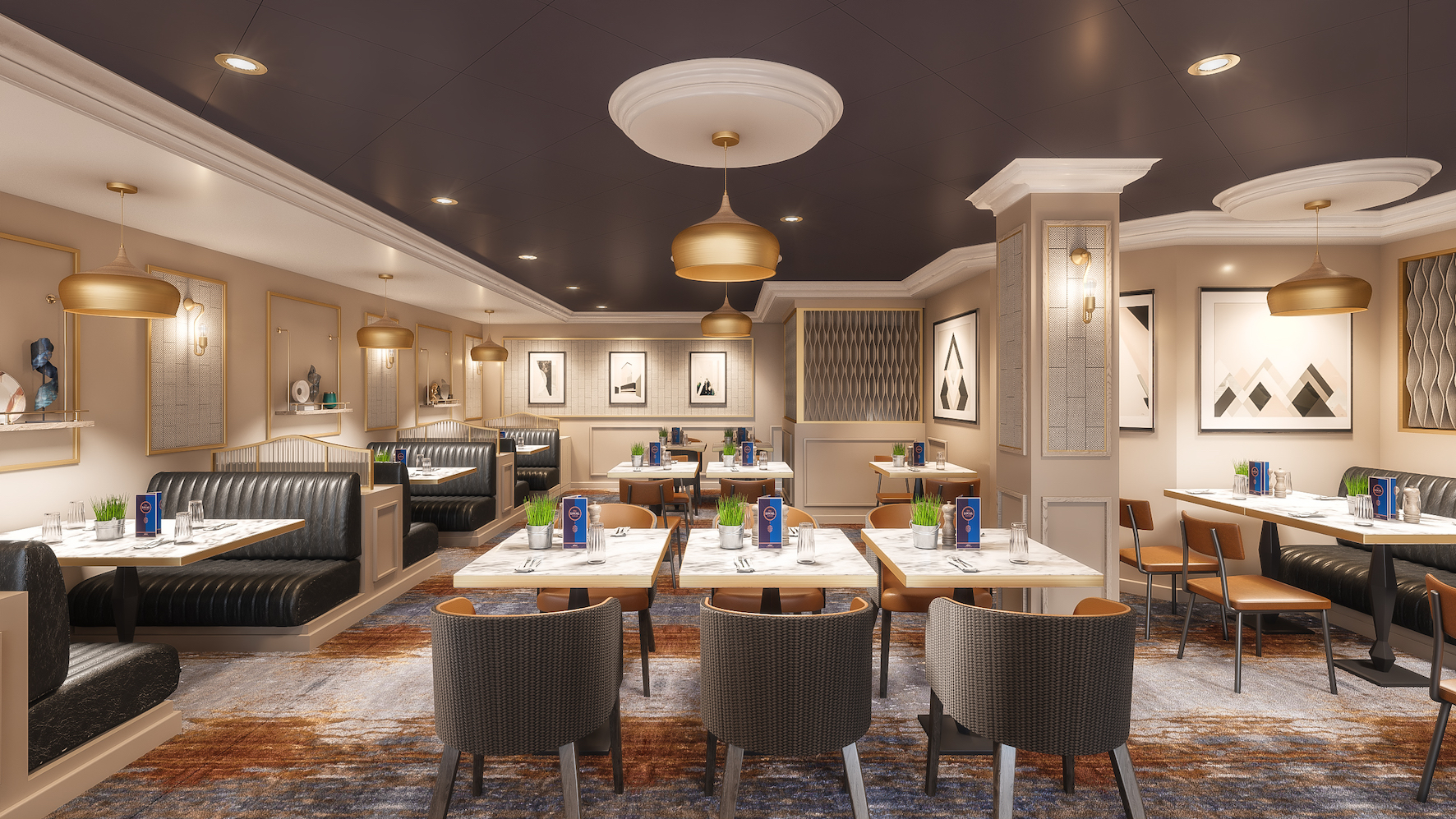 Norwegian cruise line Spirit cruise ship Local Bar and Grill