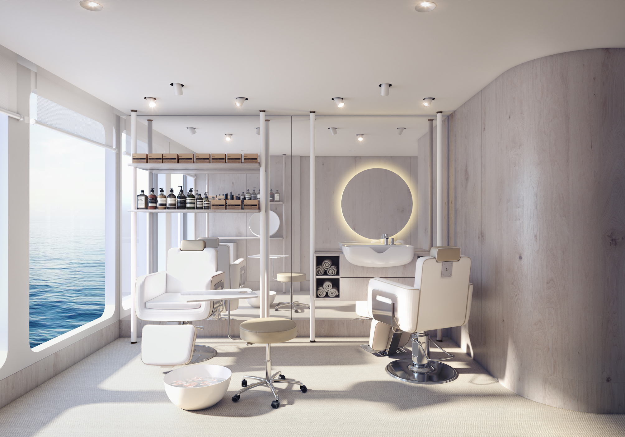 silversea Origin ruise ship salon