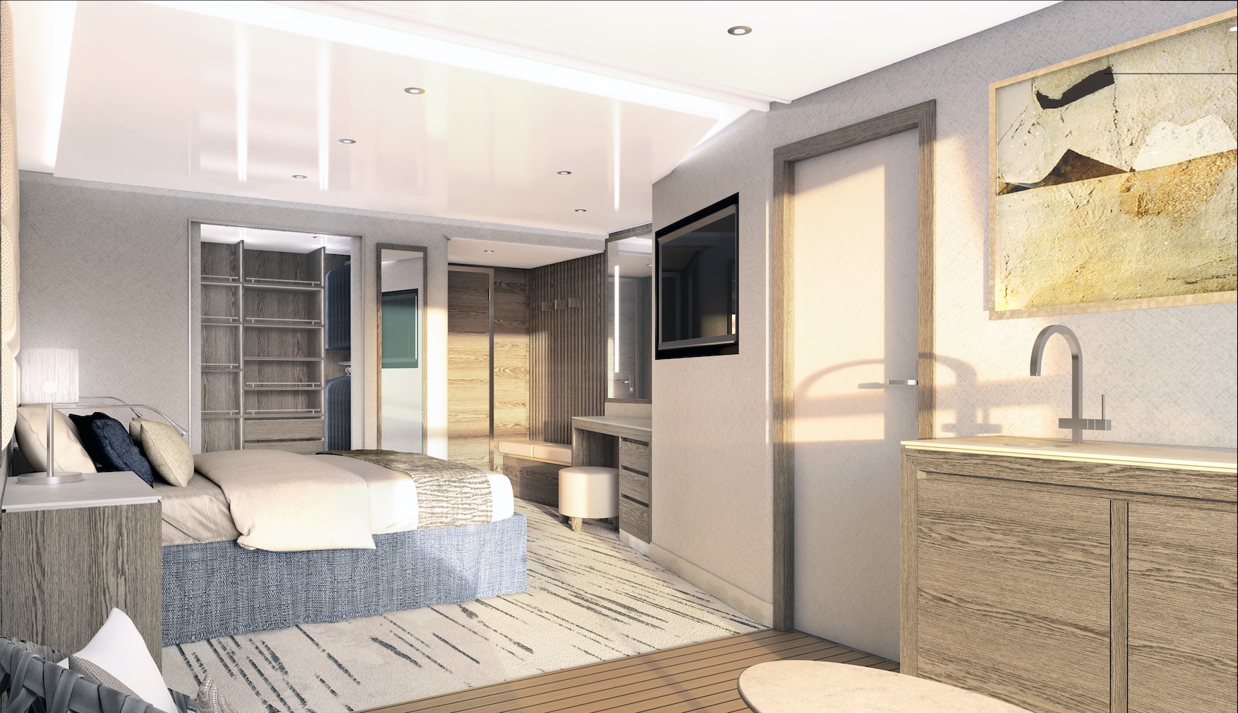 Silversea Origin deluxe veranda suite