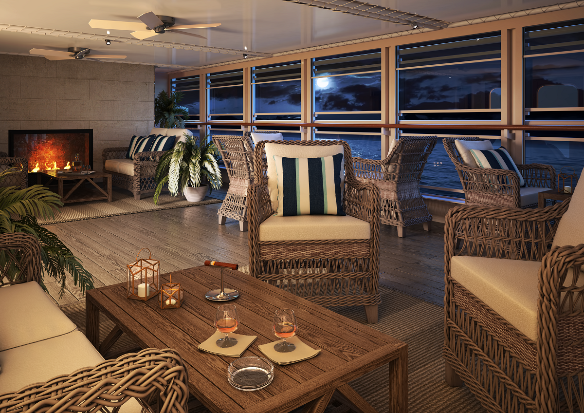 Silversea Cruises Silver Moon Connoisseur Lounge