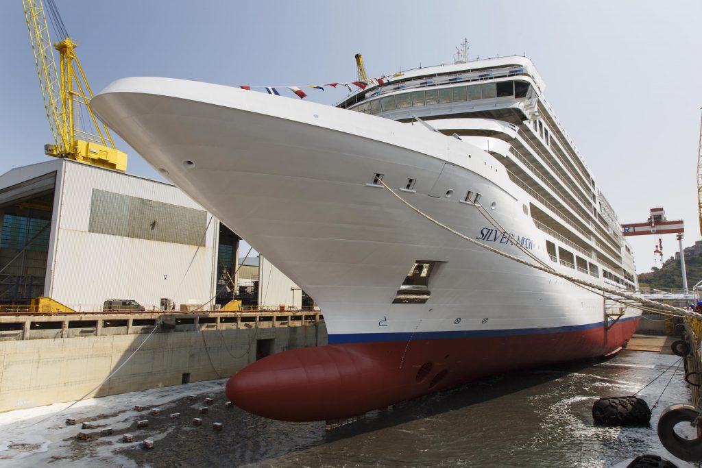 Silversea cruises Silver Moon Bow