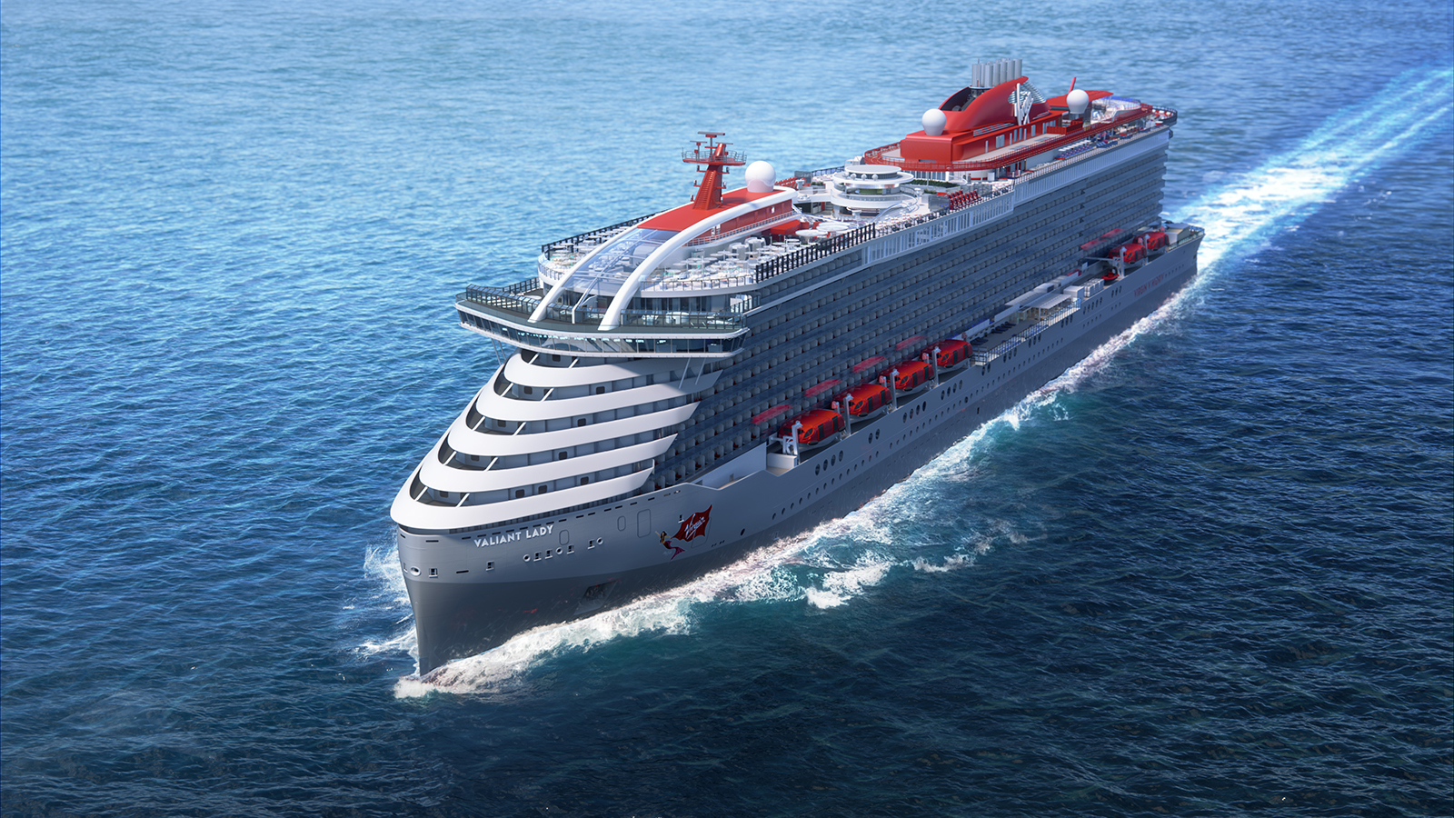 Virgin Voyager Valiant Lady bow