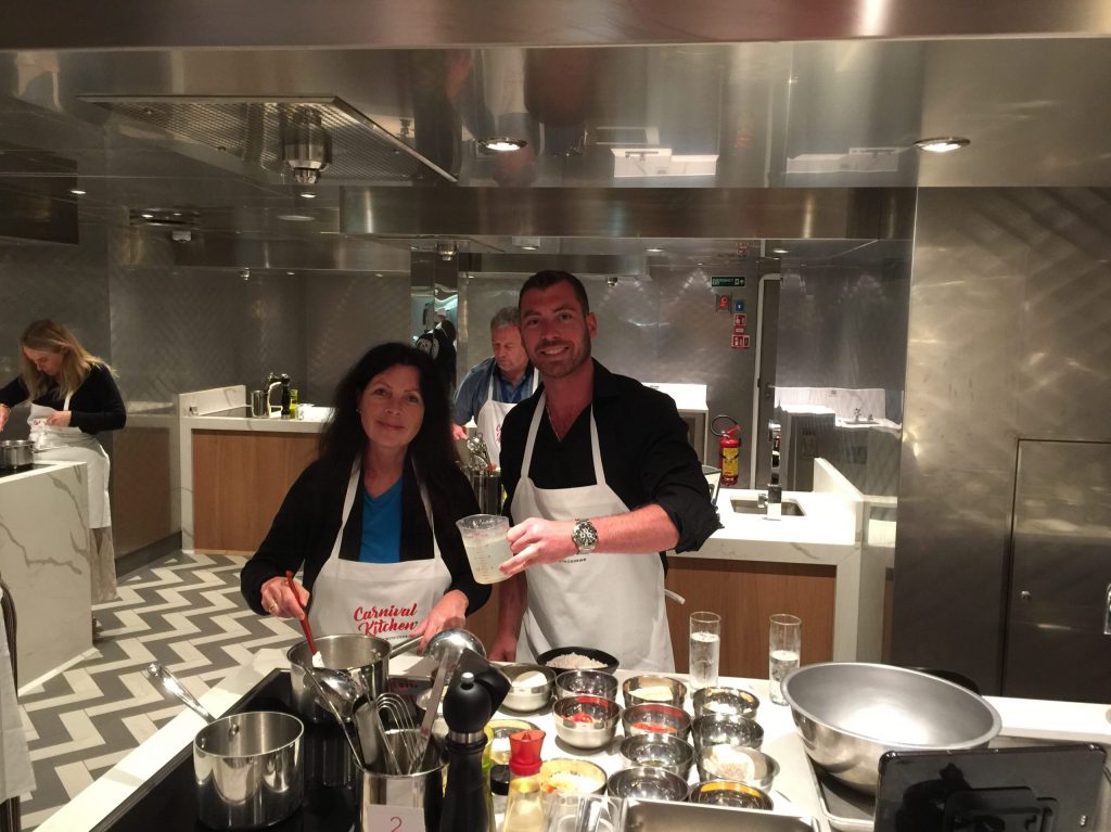 Carnival Panorama Kitchen Cooking Classes