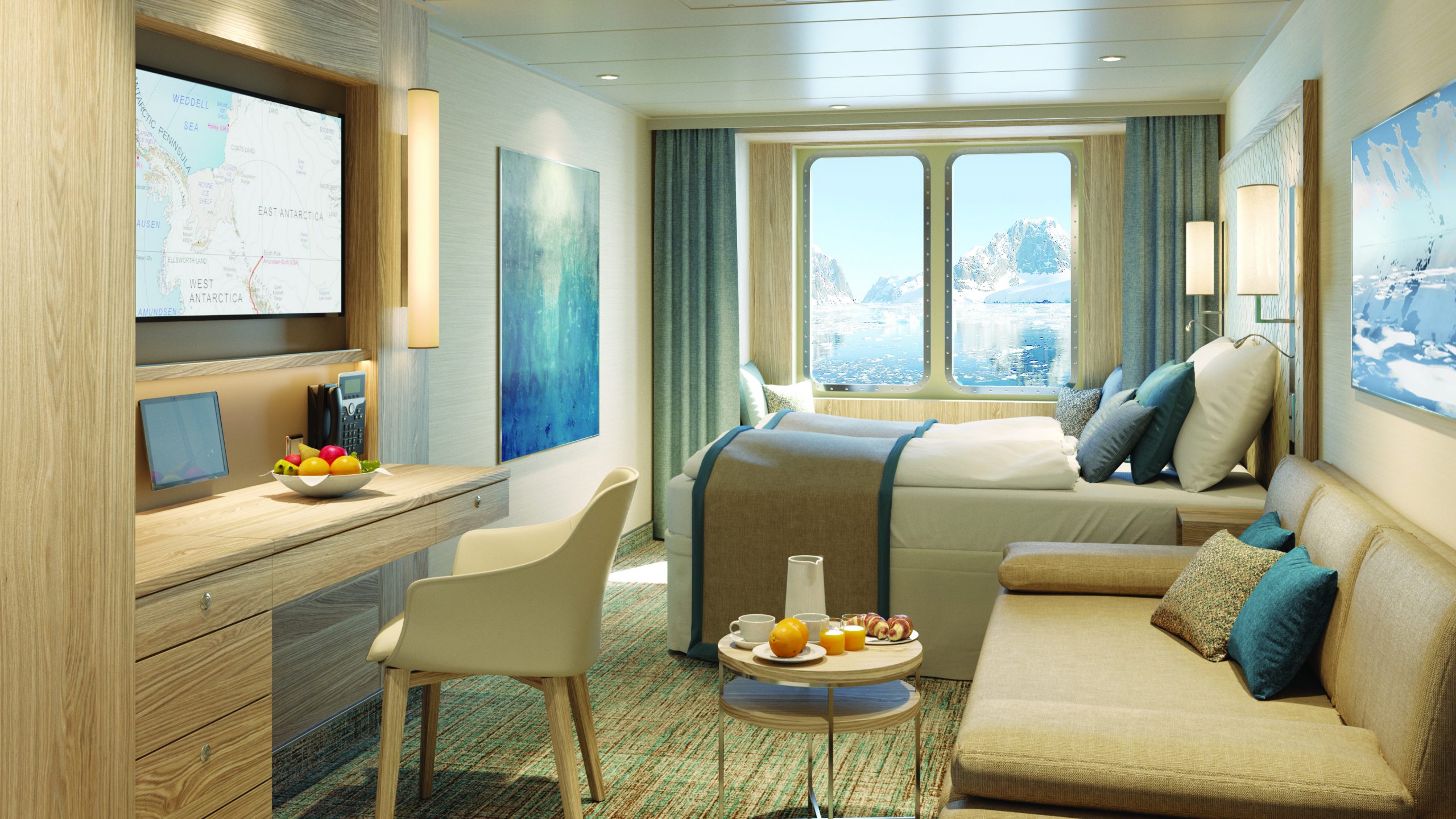 Lindblad Expeditions National Geographic Endurance cruise ship standard suite
