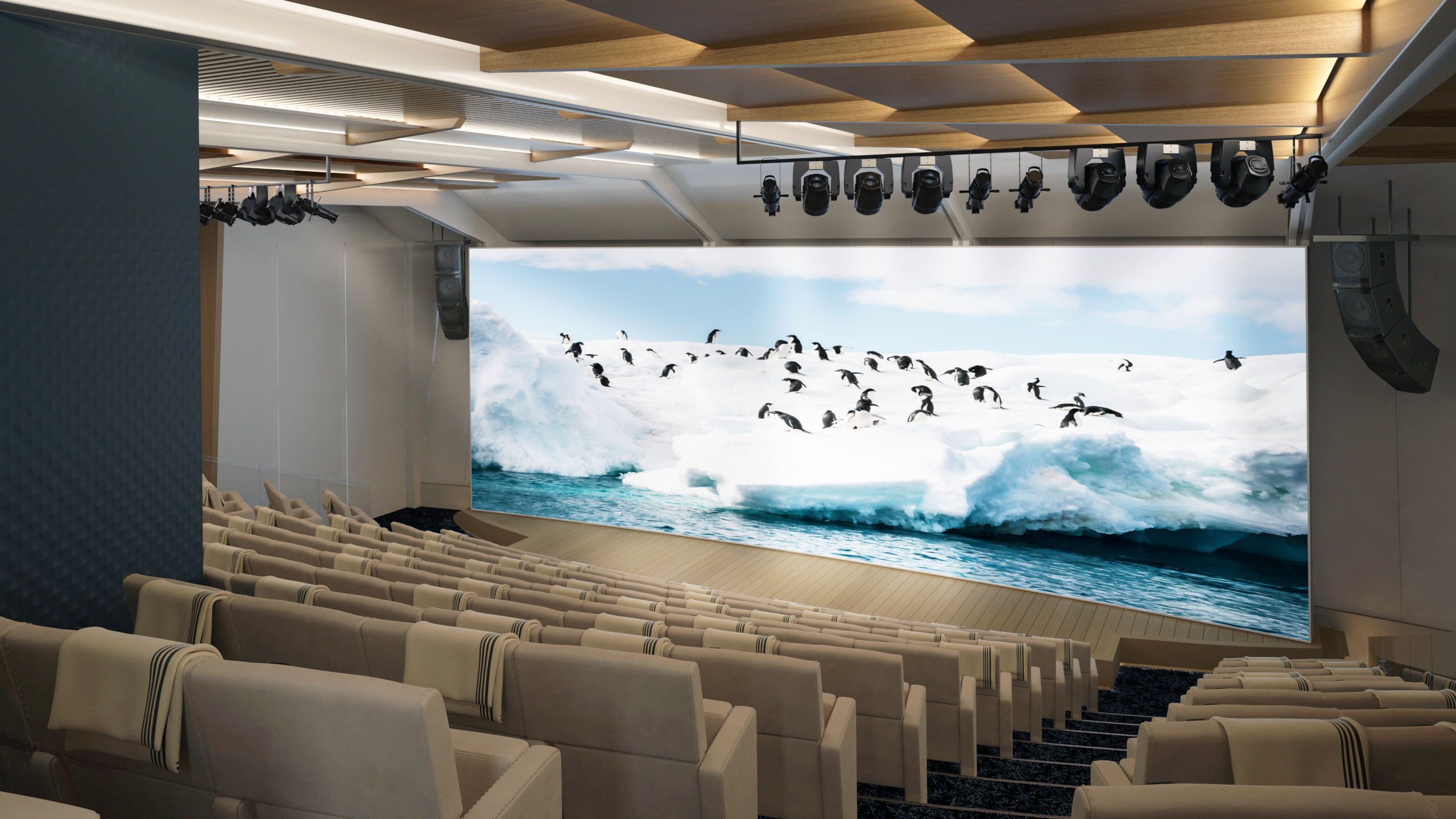 Viking Cruises Expeditions Aula auditorium