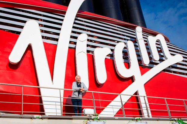 Virgin Voyages Scarlet Lady cruise ship Richard Branson tour