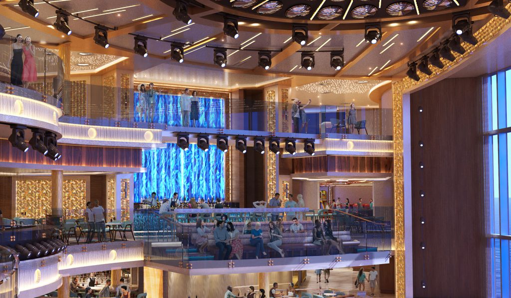 Carnival Cruise Mardi Gras Atrium Bar 2