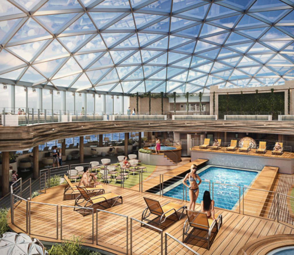 P&O Cruises Iona pool