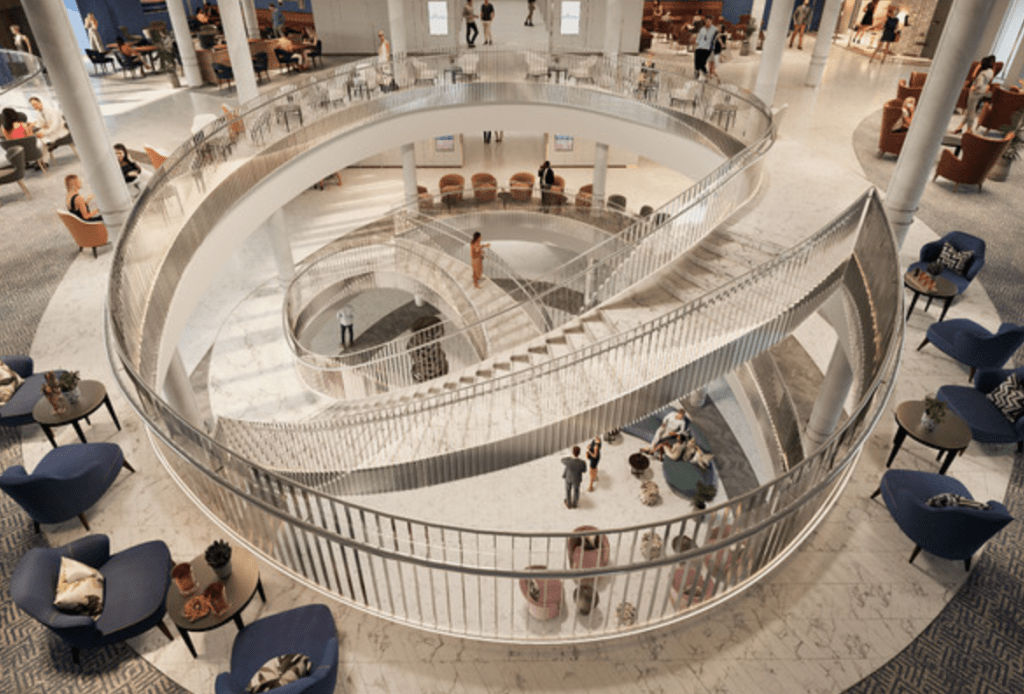 P&O Cruises Iona Atrium