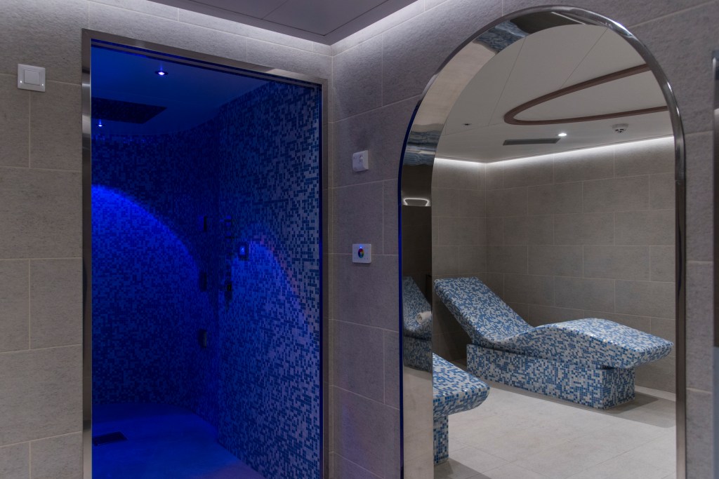 Worldspa by Windstar on Star Breeze thermal lounge