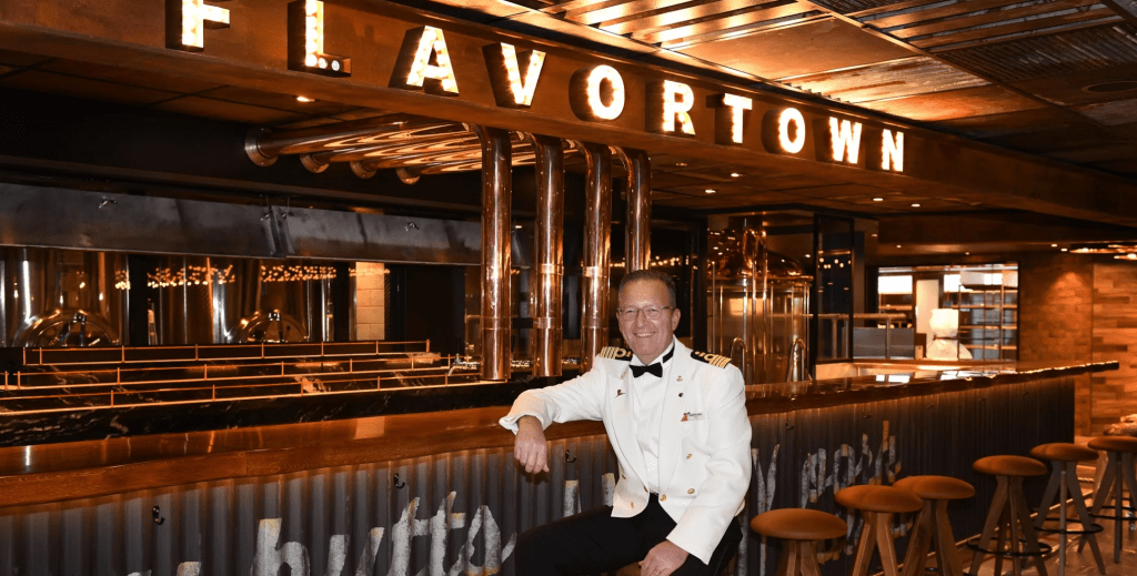 Carnival Cruises Mardi Gras Flavortown bar