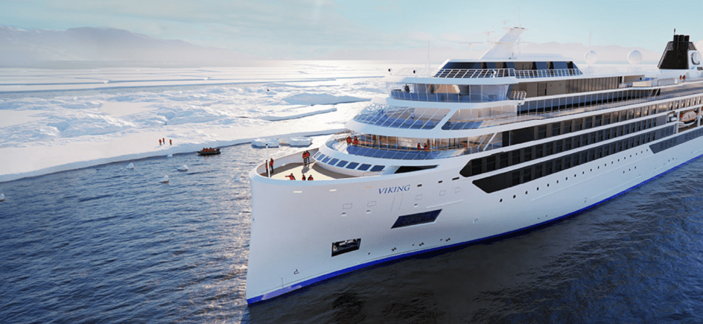 Viking Cruises Octantis cruise ship bow
