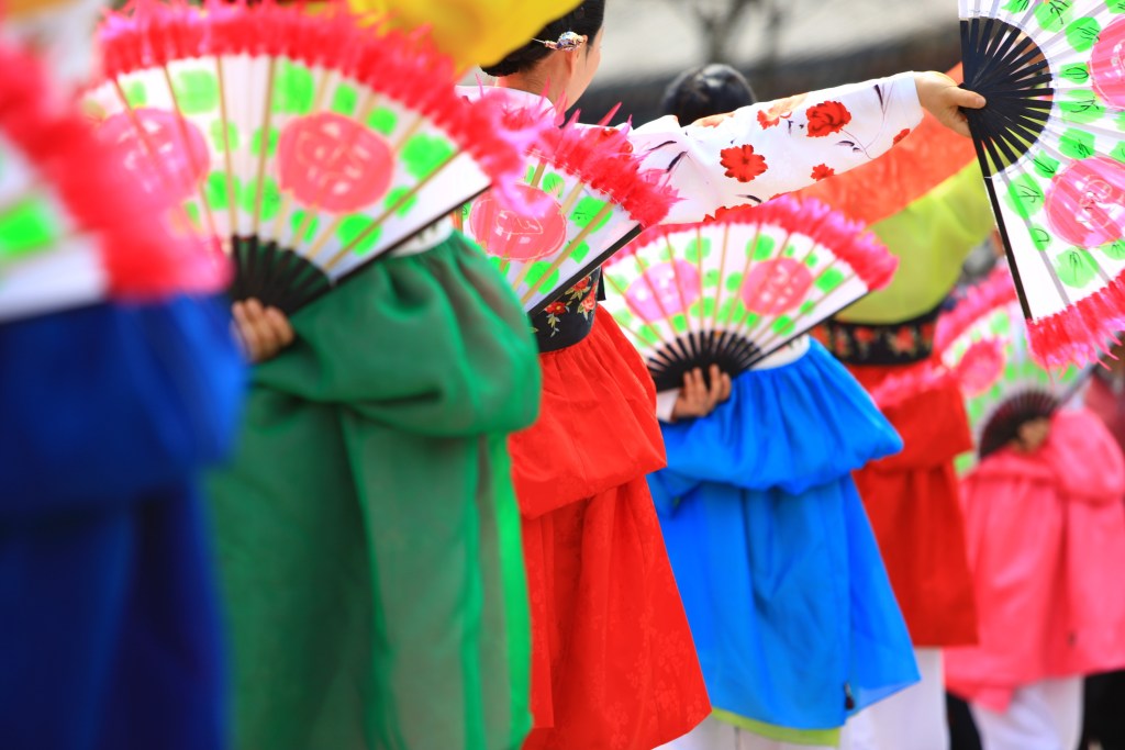 Hanbok on Dream Cruises World Dream cruise ship