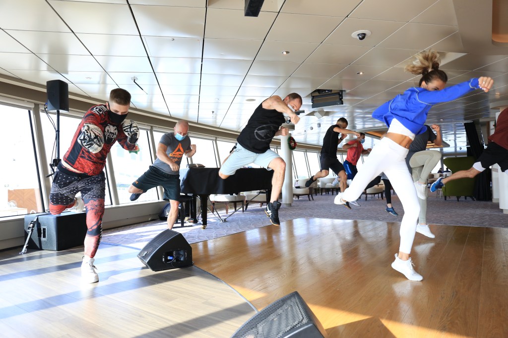 Muay Thai on Dream Cruises cruise ship