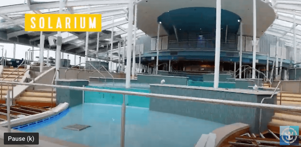 Royal Caribbean Odyssey of the Seas Solarium
