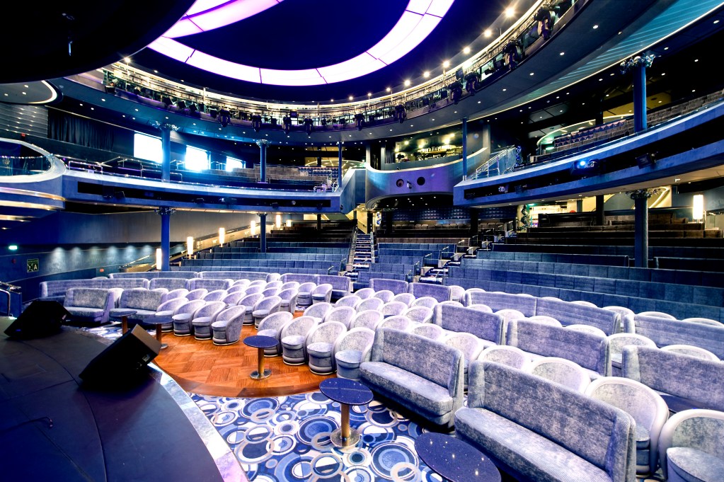P&O Cruises Arcadia Palladium theatre