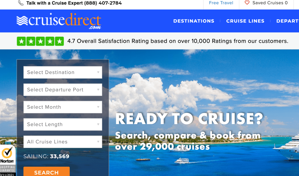 CruiseDirect cruise deals