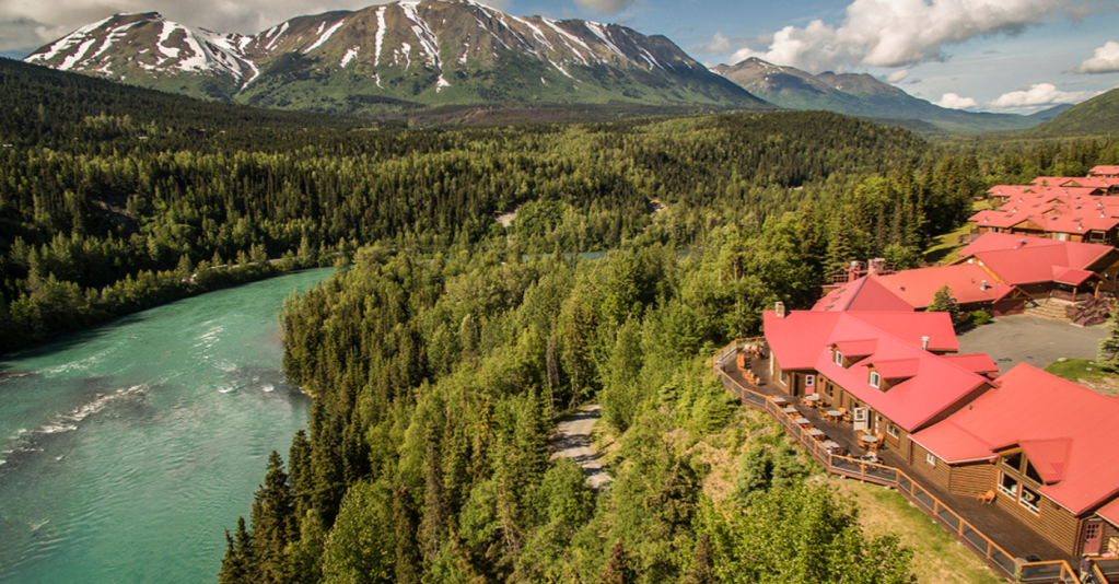 Princess Cruises Kanai Lodge Aerial