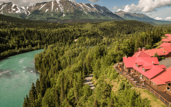 Princess Cruises Kanai Lodge Aerial
