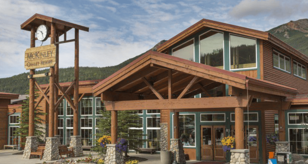 McKinley Chalet Front Entrance