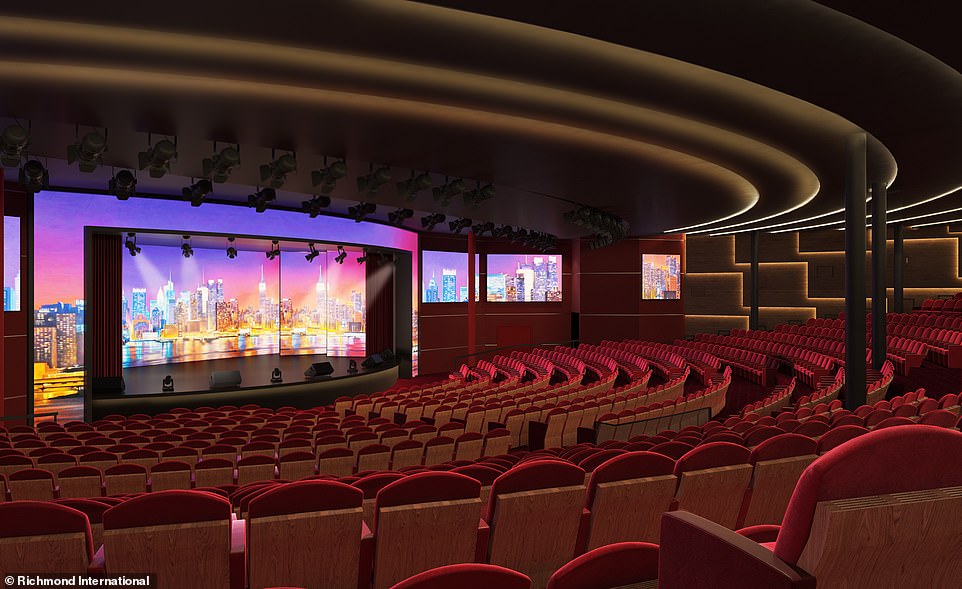 P&O Cruises Arvia Headliners Theatre