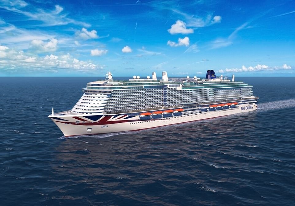 P&O Cruises Arvia exterior