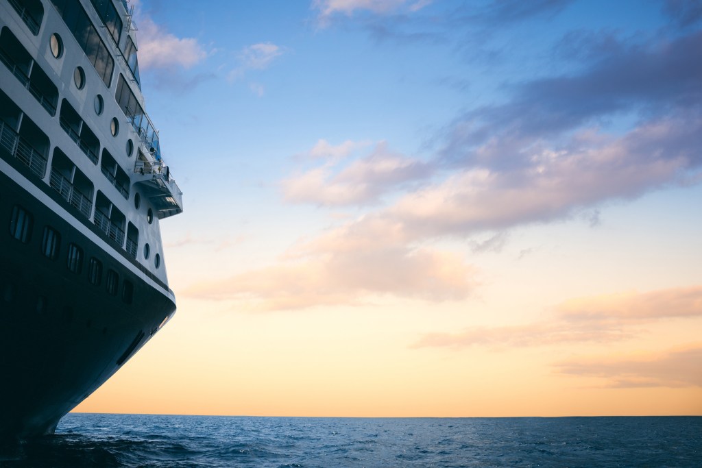 Azamara Cruises ship out at sea