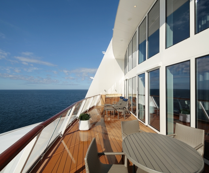 Royal Caribbean Anthem of the Seas Royal loft suite balcony