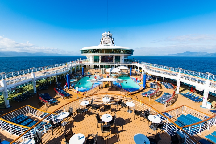 Royal Caribbean Explorer of the Seas deck