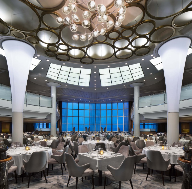 Celebrity Cruises Metropolitan restaurant