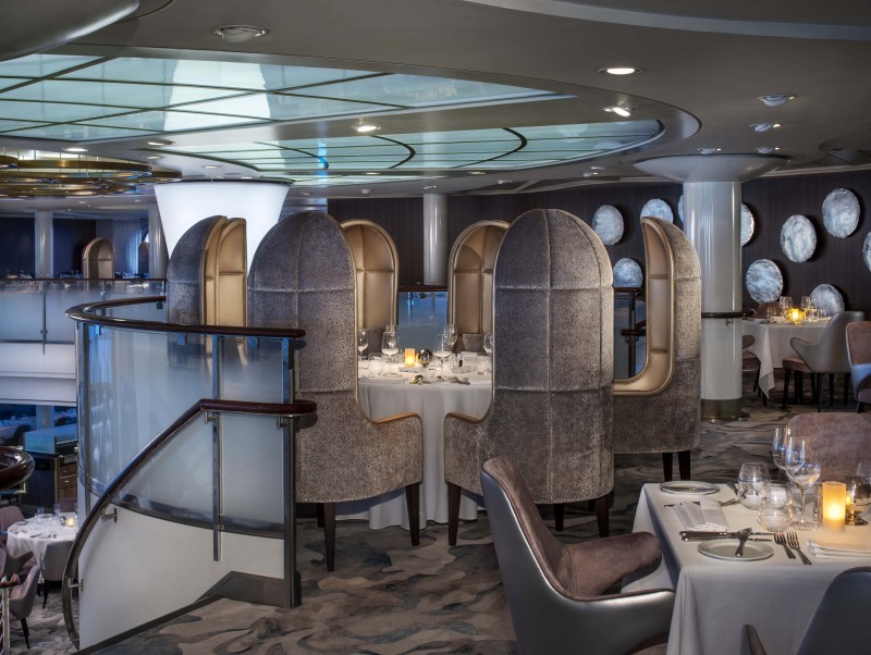 Celebrity Cruises Millennium Metropolitan Restaurant table