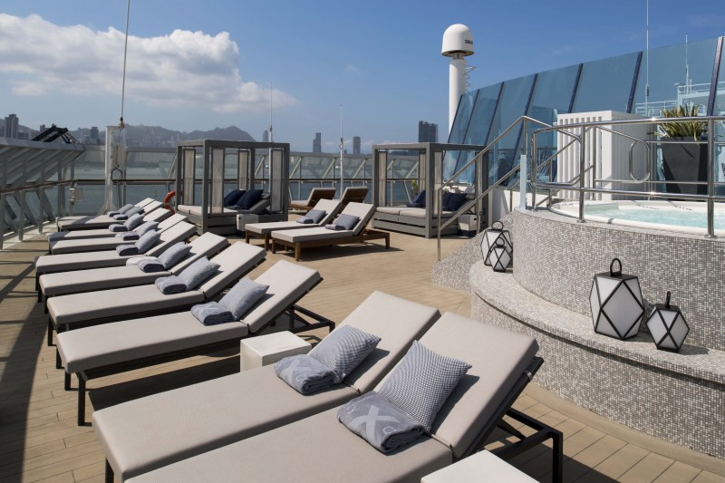 Celebrity Cruises The Retreat sundeck