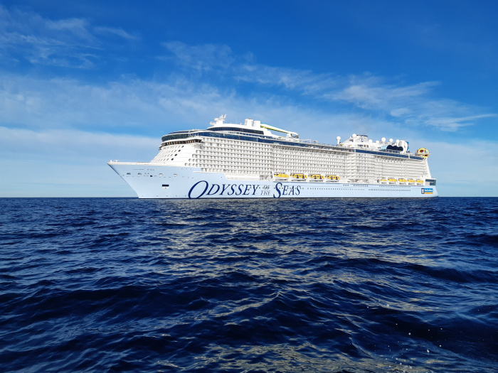 Royal Caribbean Odyssey of the Seas Starboard side