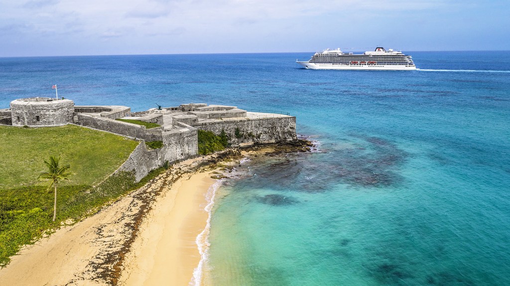 Viking Cruises Sea cruise ship in Bermuda