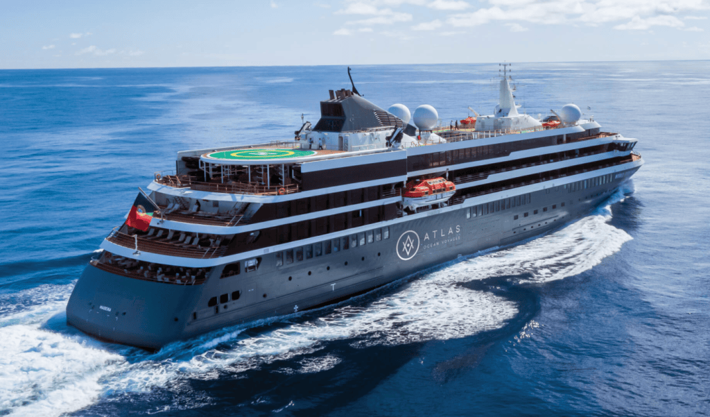 Atlas Ocean Voyages World Navigator Antarctica wedding