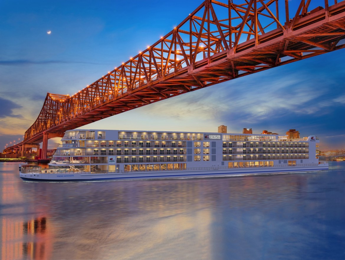 Viking announces custom vessel Viking Mississippi